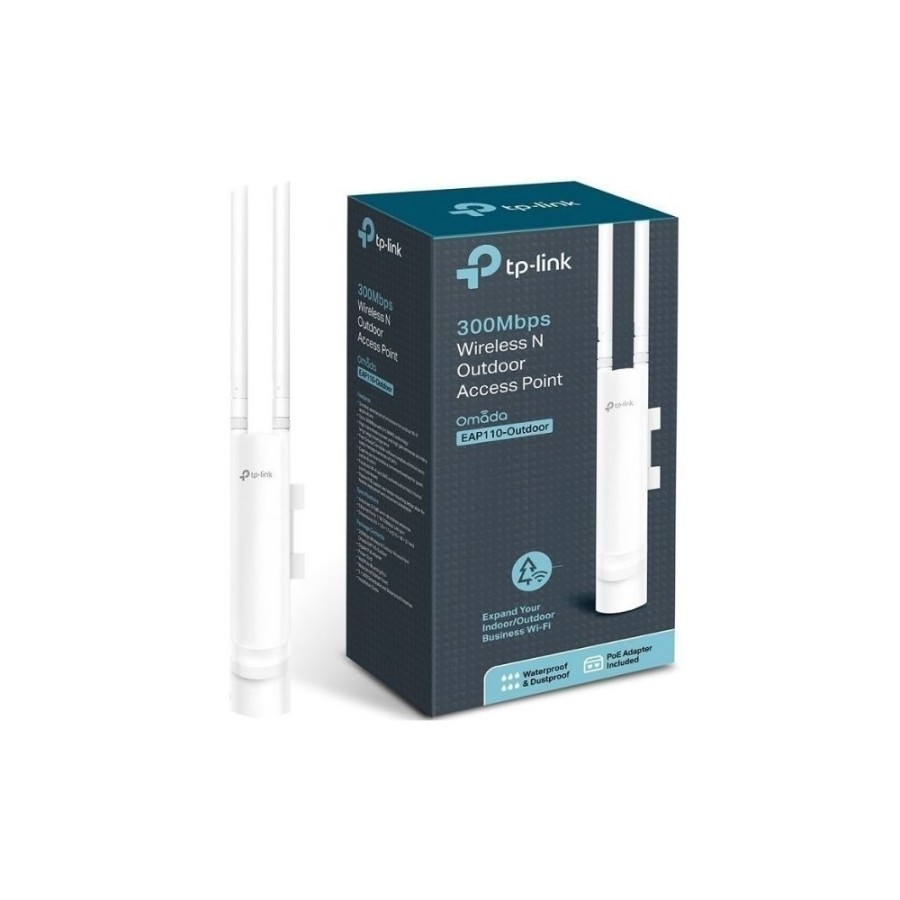 Acces Point Tp-link Inalámbrico Exteriores Wi-Fi 300Mbps MIMO 2x2