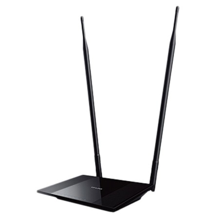 Router TPLINK Inalámbrico de Alta Potencia 300Mbps COLOR Negro