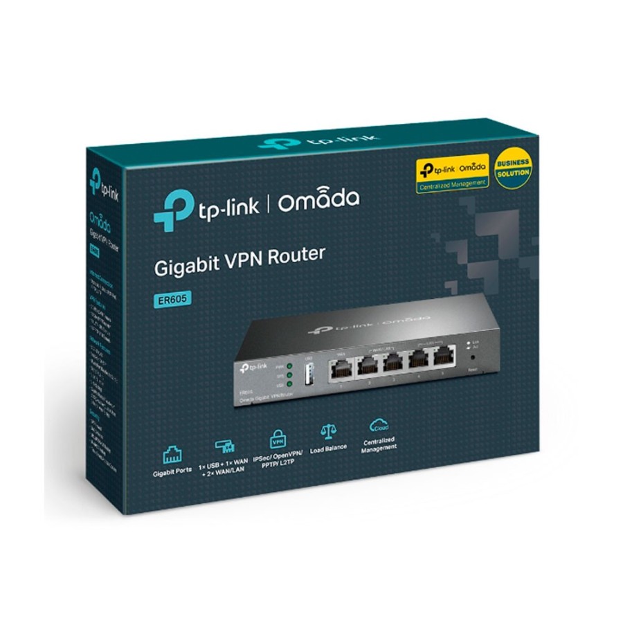 Router TP-LINK Balance de Carga Hasta 4 Puertos WAN