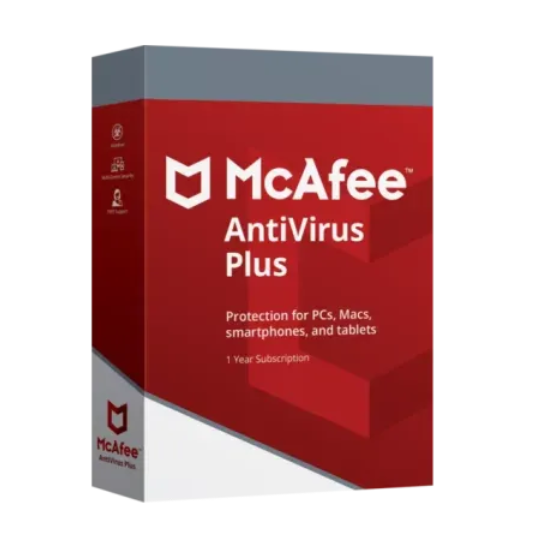 Licencia Mcafee Antivirus Plus