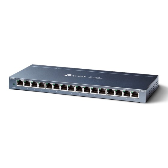 Switch 16 Puertos  Gigabit RJ45 SPEC, Plug and Play