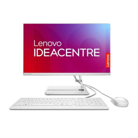 Todo en uno Lenovo IC 3 24IAP7 Intel core i5 12450H 23,8  FHD 8GB  512GB Windows 10 pro Blanco