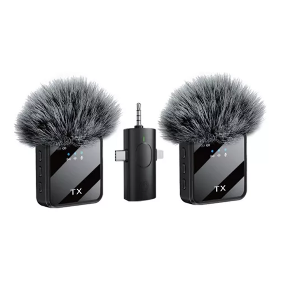 Micrófono Tx Peludo 3 En 1 Set X2 – F11