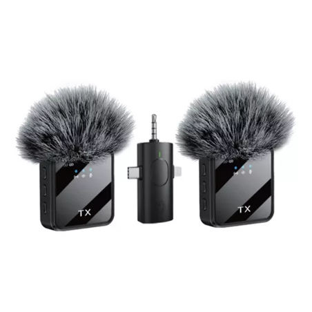 Micrófono Tx Peludo 3 En 1 Set X2 – F11