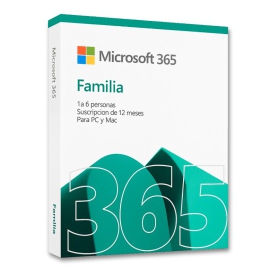 Compra Microsoft 365 Familia | Hasta 5 Cuentas con Apps Premium de Office
