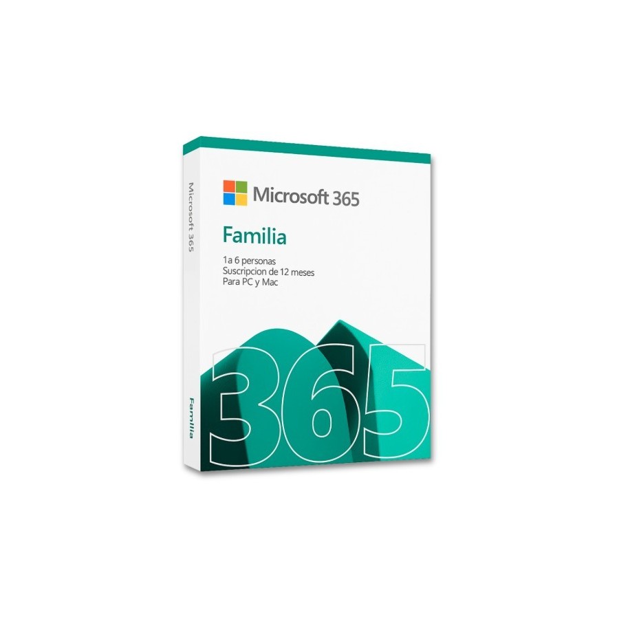 Compra Microsoft 365 Familia | Hasta 5 Cuentas con Apps Premium de Office