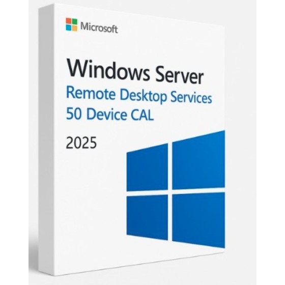Compra Licencia CAL 50 Usuarios Windows Server 2025 | Original Microsoft