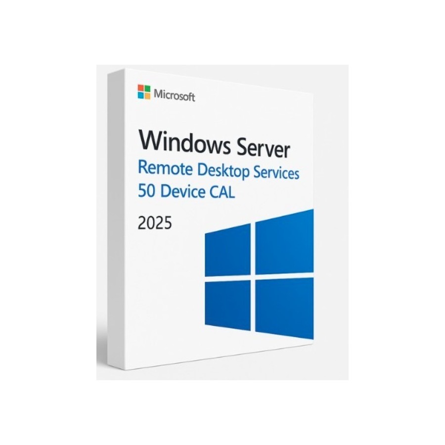 Compra Licencia CAL 50 Usuarios Windows Server 2025 | Original Microsoft