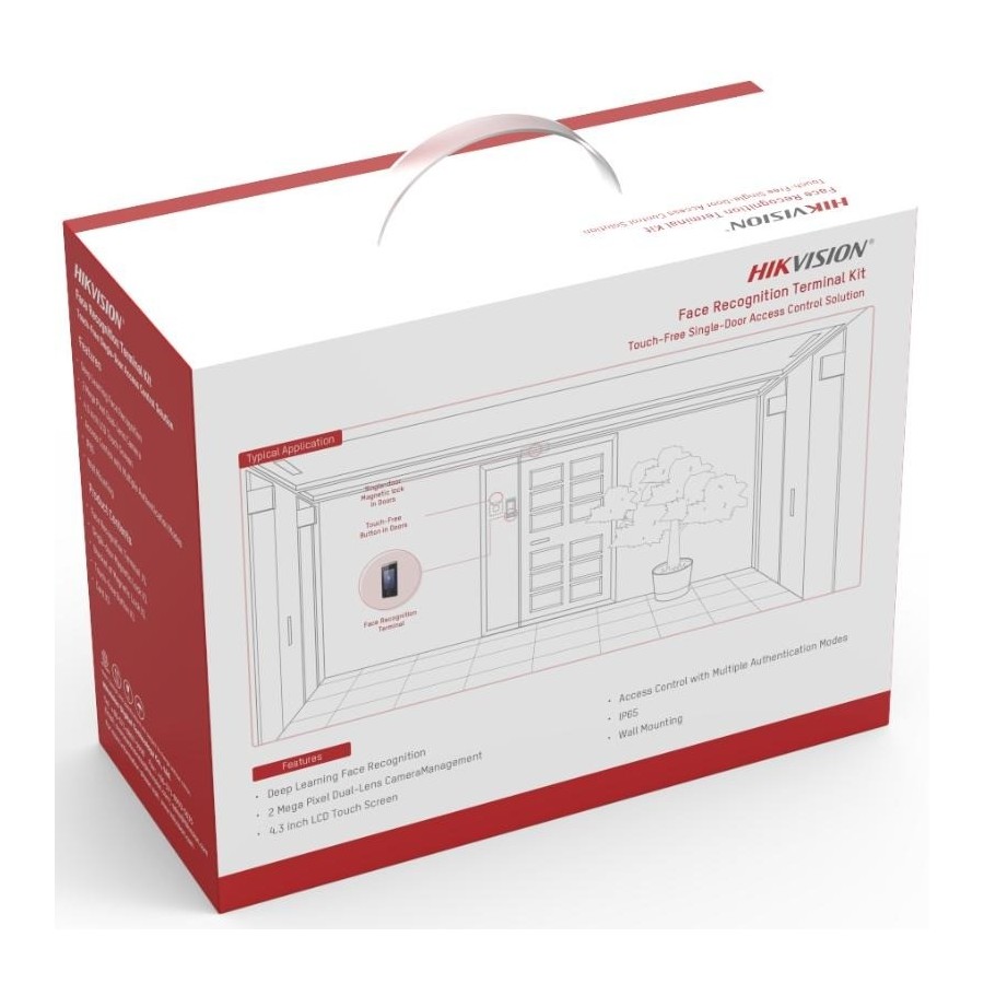 DS-KAS541 – Kit de reconocimiento facial Hikvision
