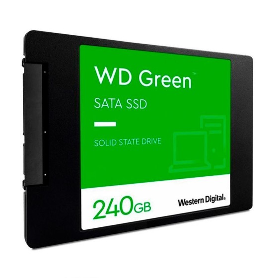 Unidad de Estado Solido SSD WESTERN DIGITAL 240gb COLOR Negro Verde