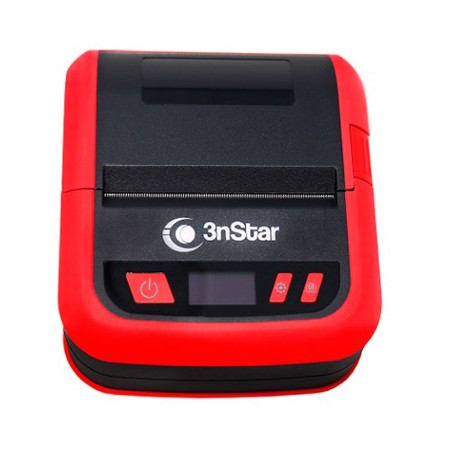 Impresora 3NSTAR  PPT305BT De Recibo Móvil y Etiquetas Con Bluetooth COLOR Roja