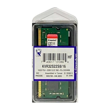 Memoria ram kingston para portatil  16GB DDR4 3200MHz