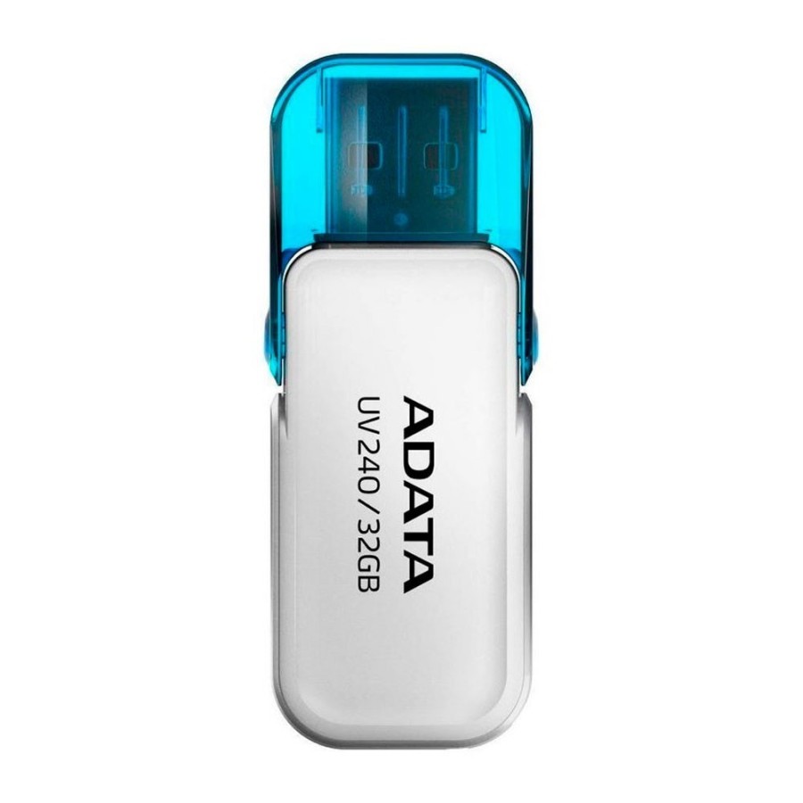 Memoria USB ADATA 2.0 Escualizable 32GB Color Blanca