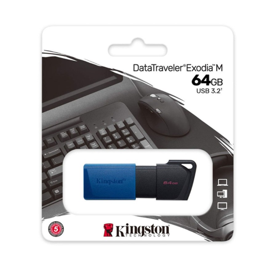 USB KINGSTON 64GB 3.2 Gen 1 DataTraveler