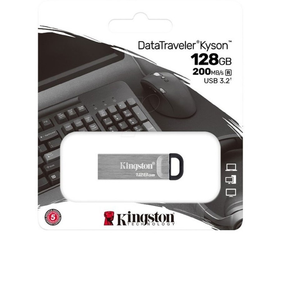 Memoria USB Kingston 128GB 3.2 Gen 1 DataTraveler