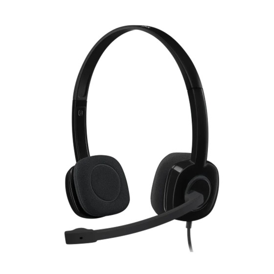 Diadema Estéreo Con Micrófono logitech H151 Negro