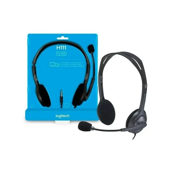 Diadema Logitech Stereo H111 Plug