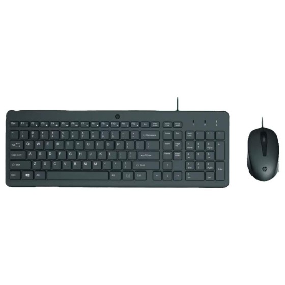 Combo Teclado y Mouse Alámbrico HP 150