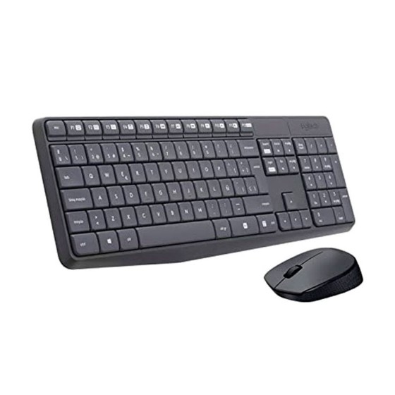 Combo Teclado Y Mouse LOGITECH Silencioso MK295