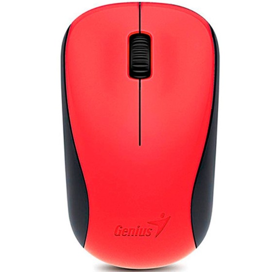 Mouse Inalámbrico GENIUS 2.4 GHz, BlueEye, COLOR Rojo