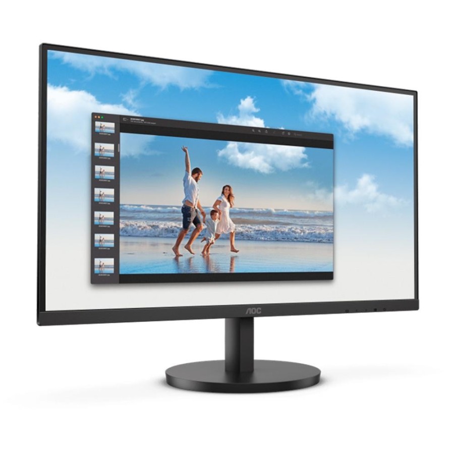 Monitor AOC LCD Profesional plano 27 IPS Full