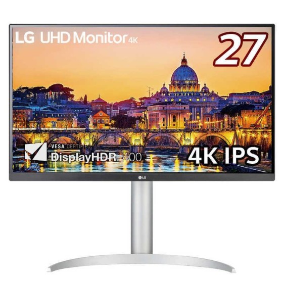 Monitor LG UHD (4K) 3840 X 2160 Blanco