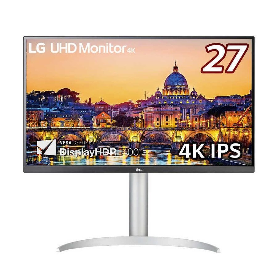 Monitor LG UHD (4K) 3840 X 2160 Blanco