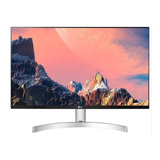 Monitor LG UHD (4K) 3840 X 2160 Blanco